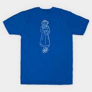 Minimalist Art Girl T-Shirt